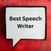 I will write a memorable and amazing speech to wow your audience