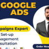 I will setup google ads adwords campaigns management for your business sem