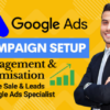 I will be your complete google ads marketing and SEM specialist