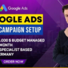I will be your google ads SEM growth manager