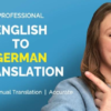 I will provide quality english to german translations