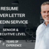I will deliver a professional resume, cv, cover letter, linkedin