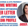 I will professionally edit your resume, cover letter and linkedin